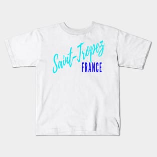 St Tropez France Kids T-Shirt